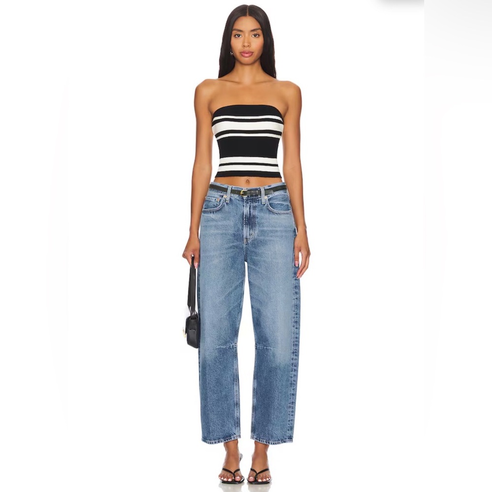 Citizens of Humanity Miro Relaxed Wide Leg Jeans in Pacifica - Picture 3 of 11